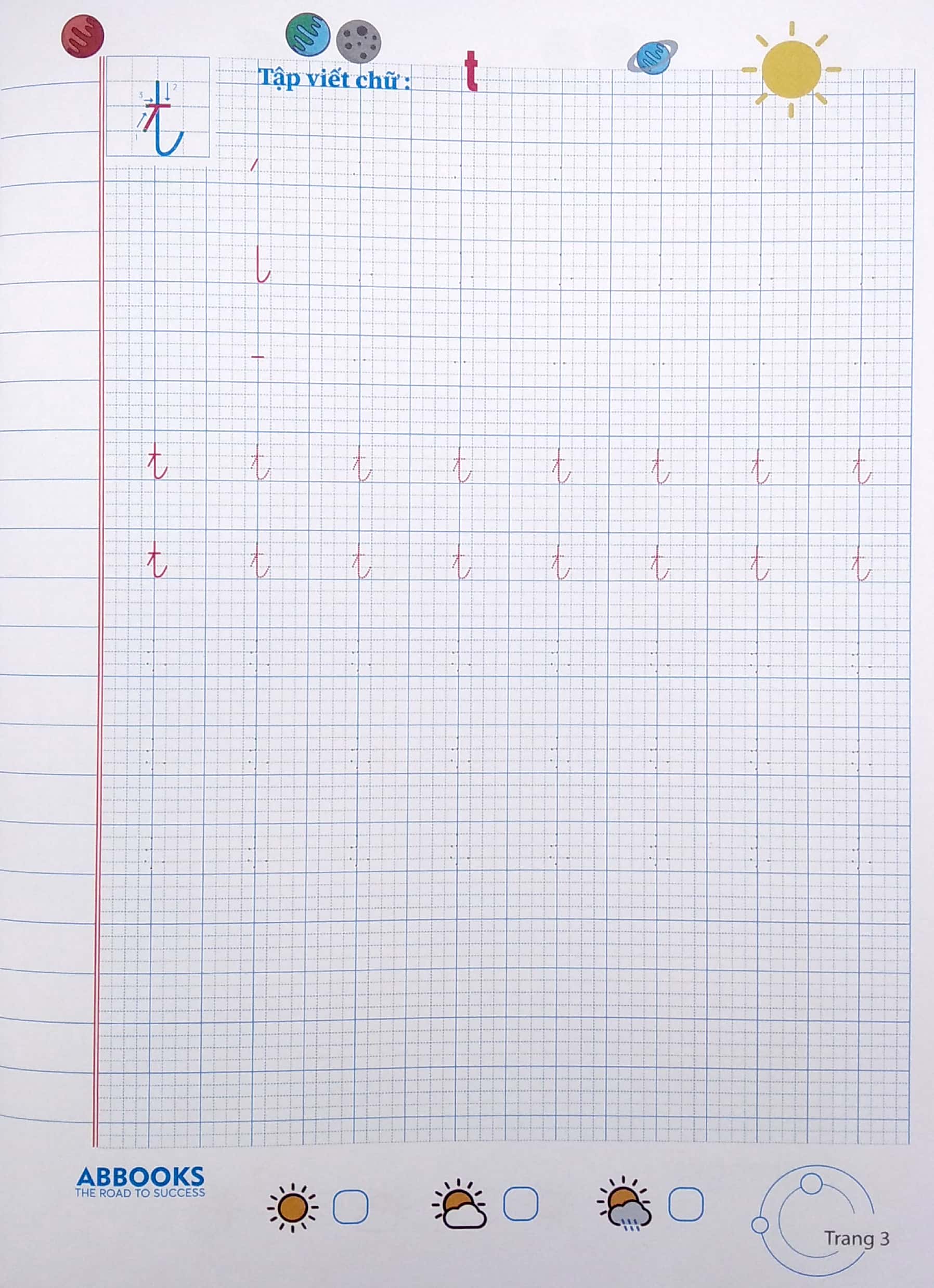 hướng dẫn chi tiết bé tập viết - vở ô ly chữ cái và chữ ghép - Ảnh 5