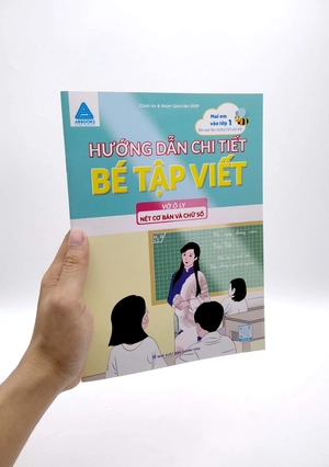hướng dẫn chi tiết bé tập viết - vở ô ly nét cơ bản & chữ số - Ảnh 7
