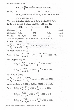 hướng dẫn giải 59 đề thi lớp 9 vào lớp 10 môn hóa học các trường chuyên - lớp chuyên bắc - trung - nam - Ảnh 8