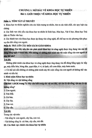 hướng dẫn giải bài tập khoa học tự nhiên 6 (theo bộ sách kết nối tri thức) - Ảnh 5