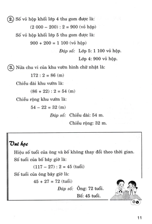 hướng dẫn giải bài tập toán 4 - tập 2 (bám sát sgk chân trời sáng tạo) - Ảnh 13