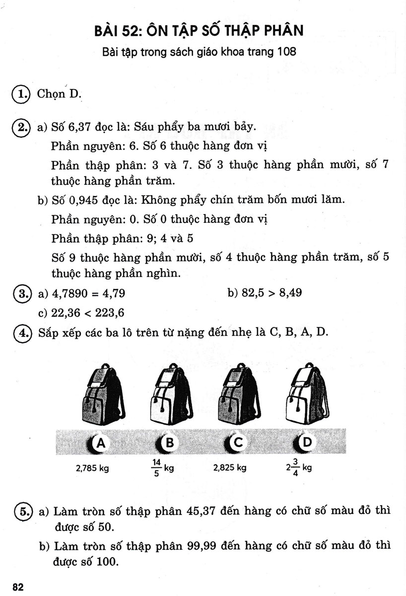 Hướng Dẫn Giải Bài Tập Toán 5 - Tập 1 (Chân Trời) - Ảnh 11