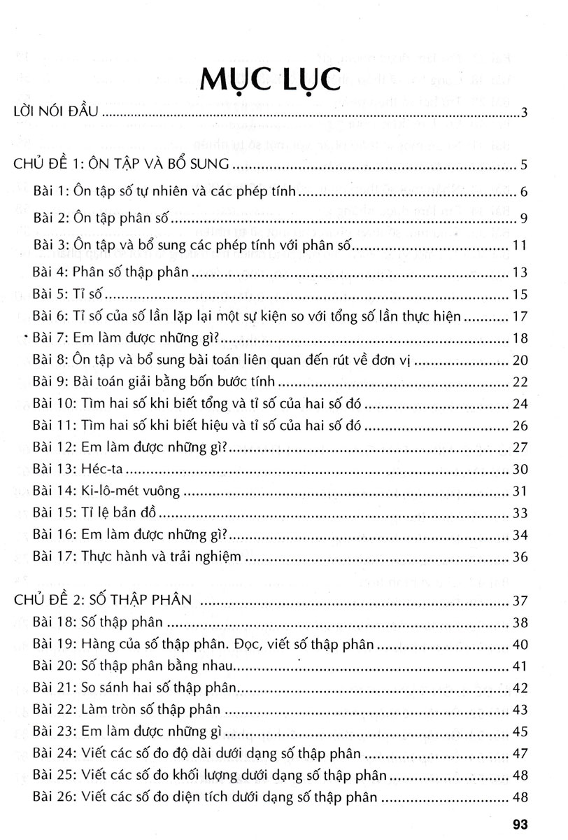 Hướng Dẫn Giải Bài Tập Toán 5 - Tập 1 (Chân Trời) - Ảnh 3