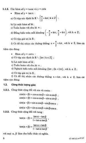 hướng dẫn giải các dạng bài tập trắc nghiệm - tự luận đại số và giải tích 11 - Ảnh 3