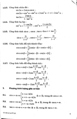 hướng dẫn giải các dạng bài tập trắc nghiệm - tự luận đại số và giải tích 11 - Ảnh 4