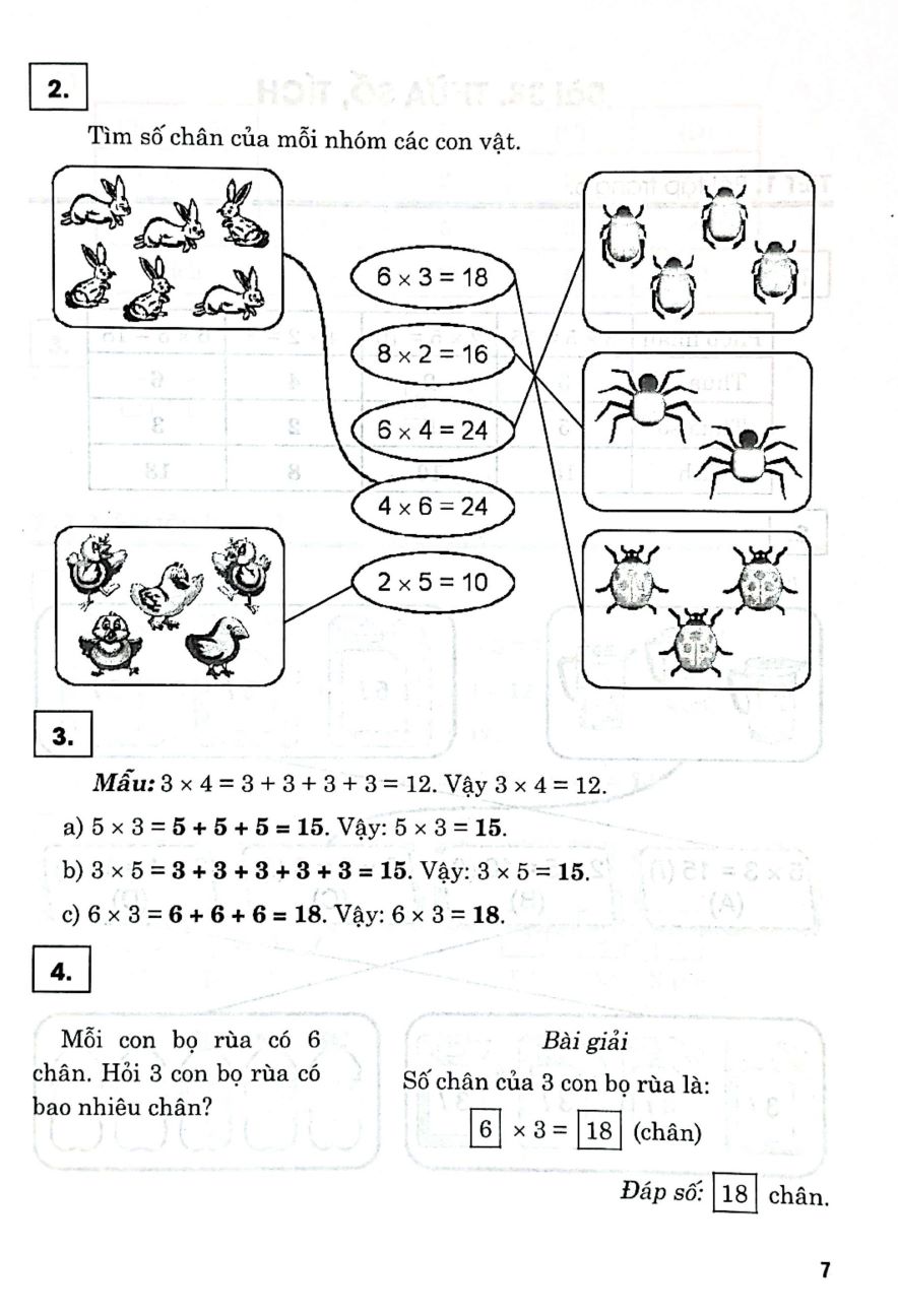 Hướng Dẫn Giải Vở Bài Tập Toán 2 - Tập 2 (Kết Nối) - Ảnh 5