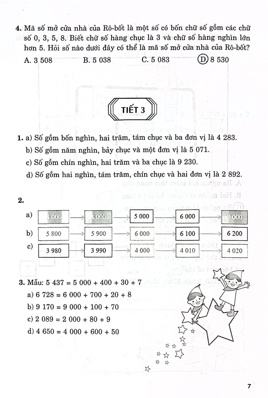 Hướng Dẫn Giải Vở Bài Tập Toán 3 - Tập 2 (Kết Nối) - Ảnh 5