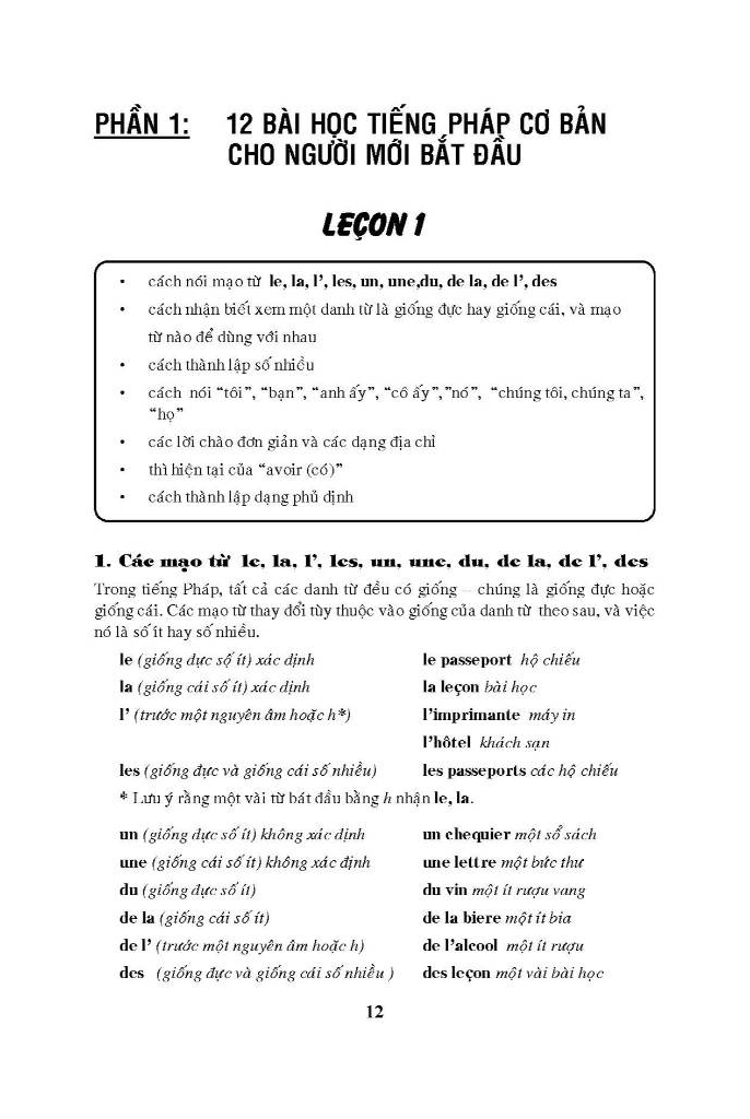 hướng dẫn học tiếng pháp cho người mới bắt đầu - Ảnh 6