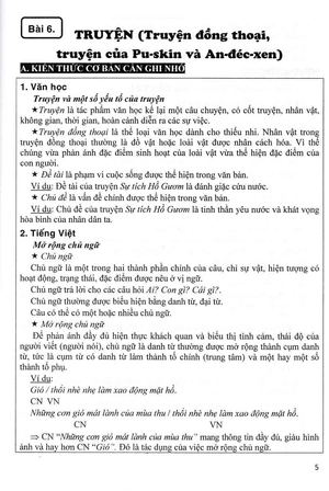 hướng dẫn học tốt ngữ văn 6 - tập 1 (cánh diều) - Ảnh 5