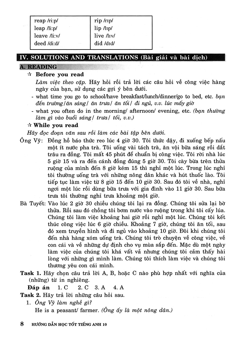 hướng dẫn học tốt tiếng anh 10 (tái bản 2018) - Ảnh 8