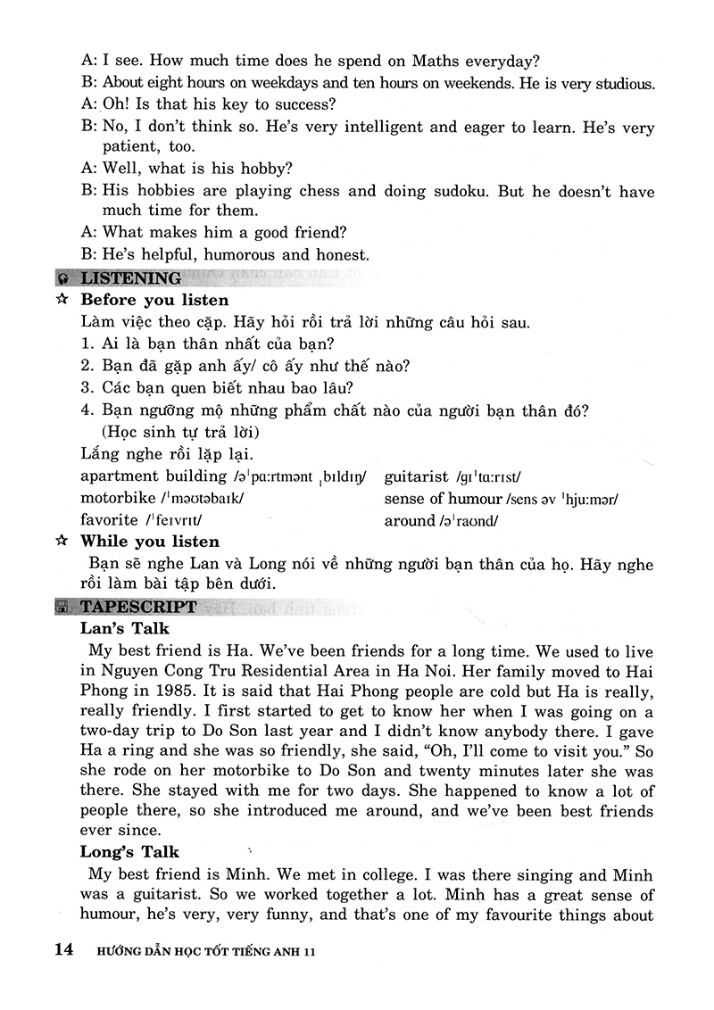 hướng dẫn học tốt tiếng anh 11 (tái bản 2018) - Ảnh 14