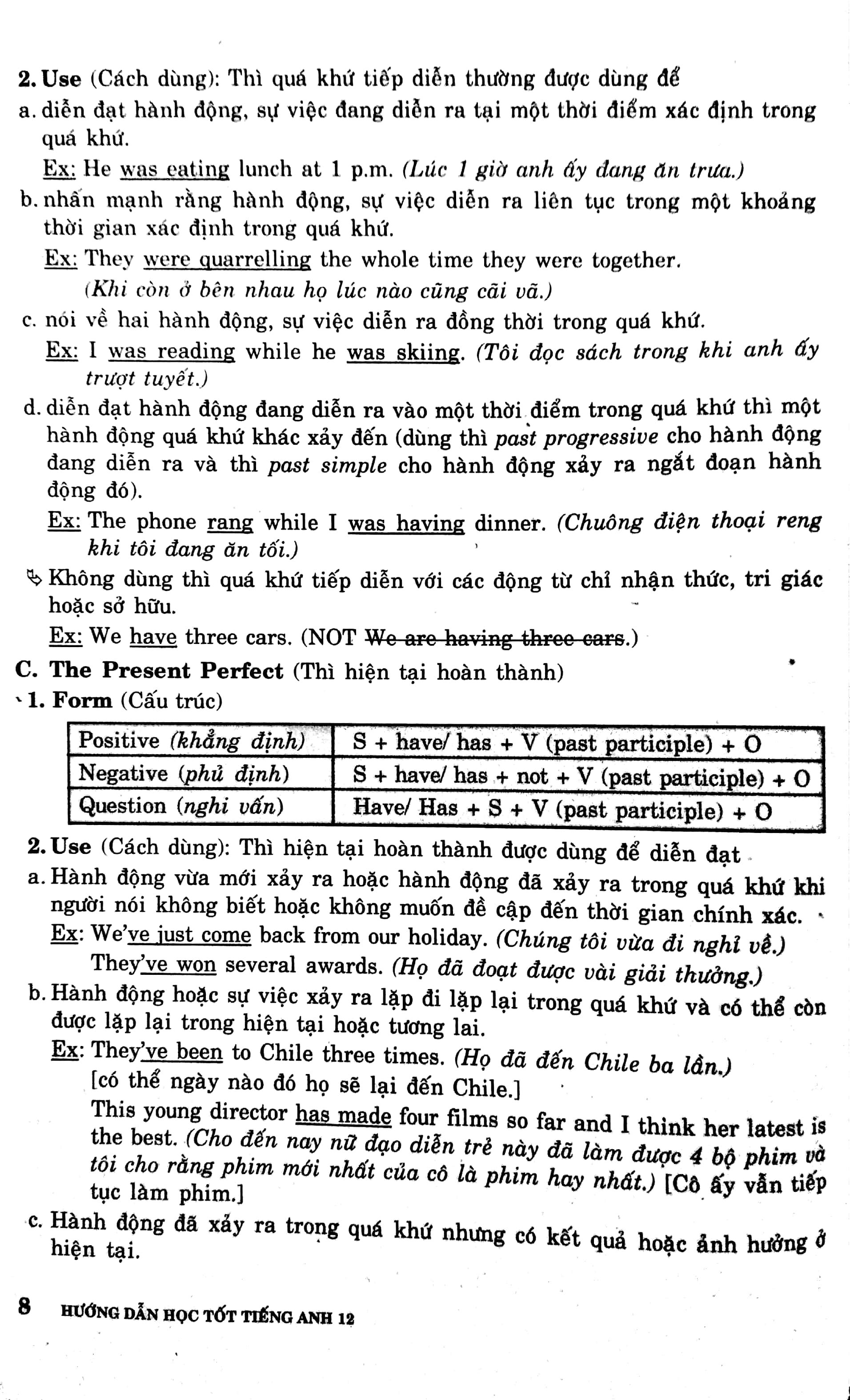 hướng dẫn học tốt tiếng anh 12 - mai lan hương (2017) - Ảnh 5