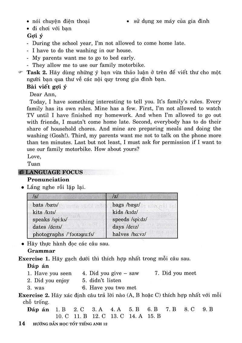 hướng dẫn học tốt tiếng anh 12 (tái bản 2018) - Ảnh 14