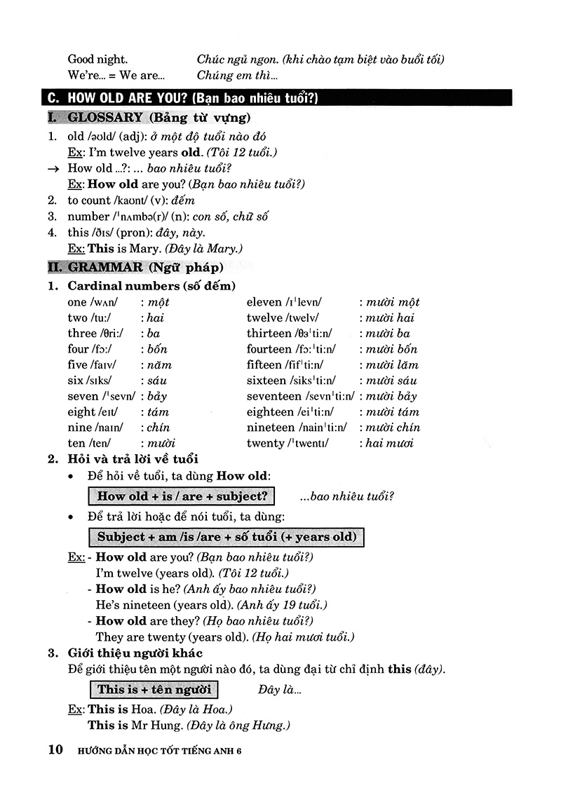 Hướng Dẫn Học Tốt Tiếng Anh 6 (Tái Bản 2018) - Ảnh 10