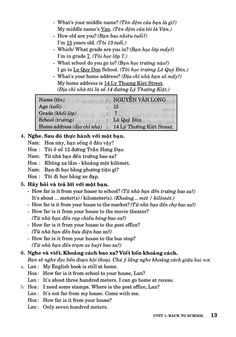 hướng dẫn học tốt tiếng anh 7 - Ảnh 11