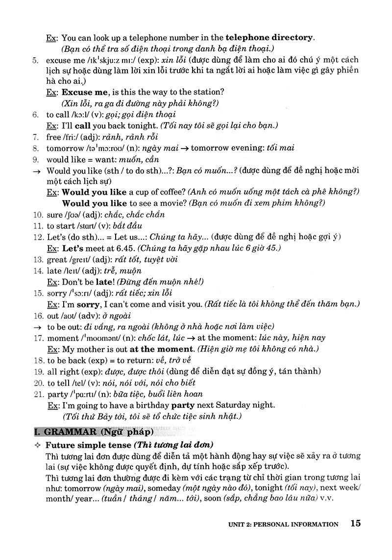 hướng dẫn học tốt tiếng anh 7 - Ảnh 12