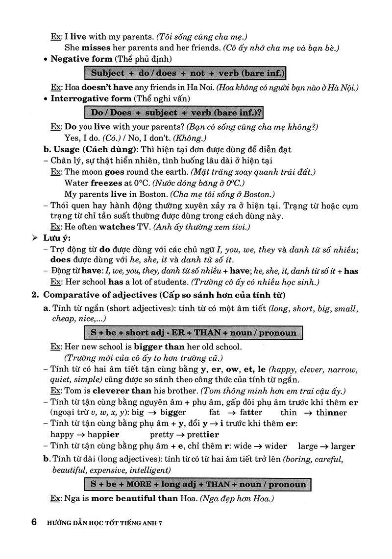 hướng dẫn học tốt tiếng anh 7 - Ảnh 6