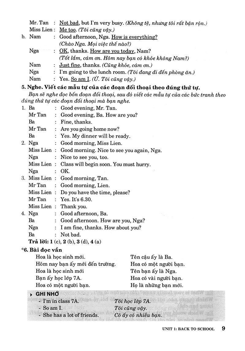 hướng dẫn học tốt tiếng anh 7 - Ảnh 8