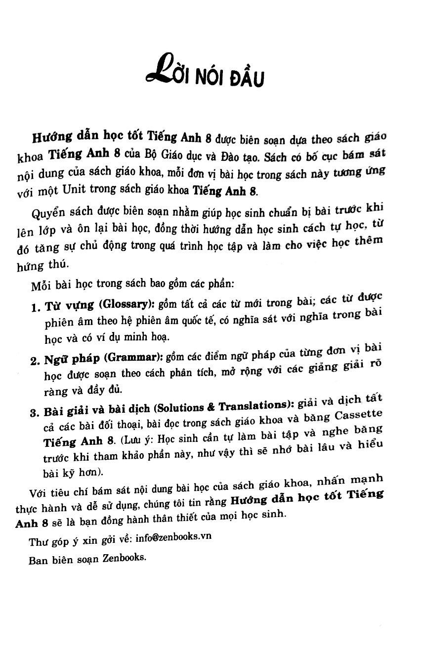 hướng dẫn học tốt tiếng anh 8 (tái bản 2018) - Ảnh 2