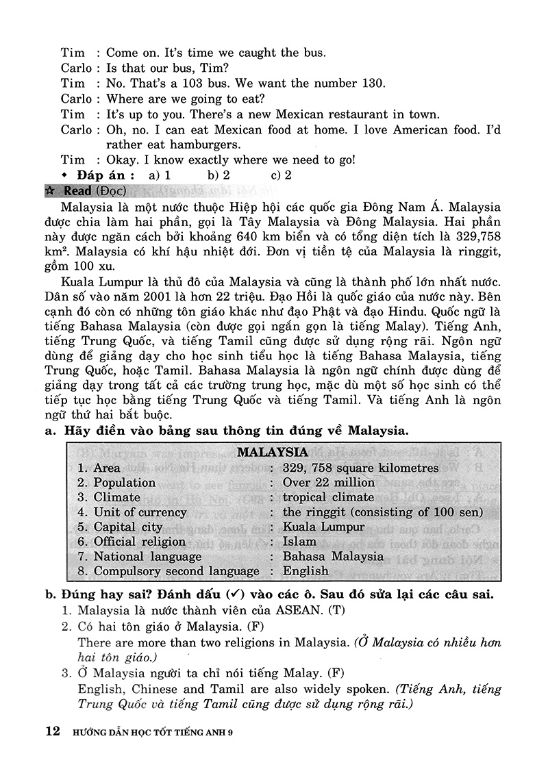 hướng dẫn học tốt tiếng anh 9 - Ảnh 12