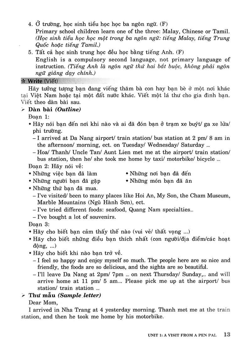 hướng dẫn học tốt tiếng anh 9 - Ảnh 13