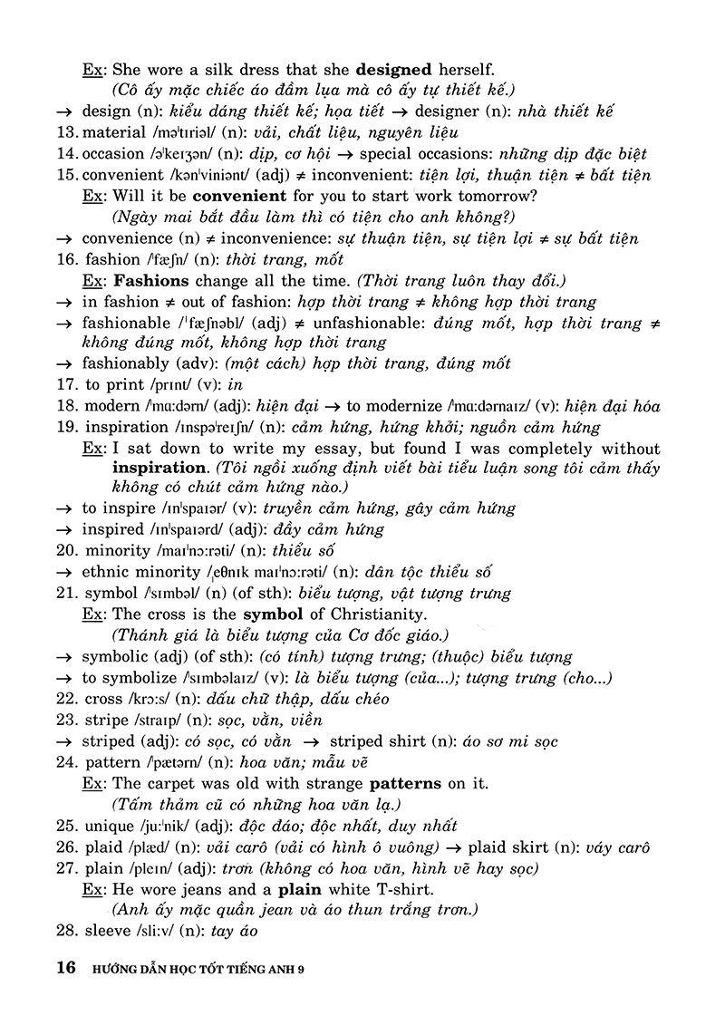 hướng dẫn học tốt tiếng anh 9 - Ảnh 16