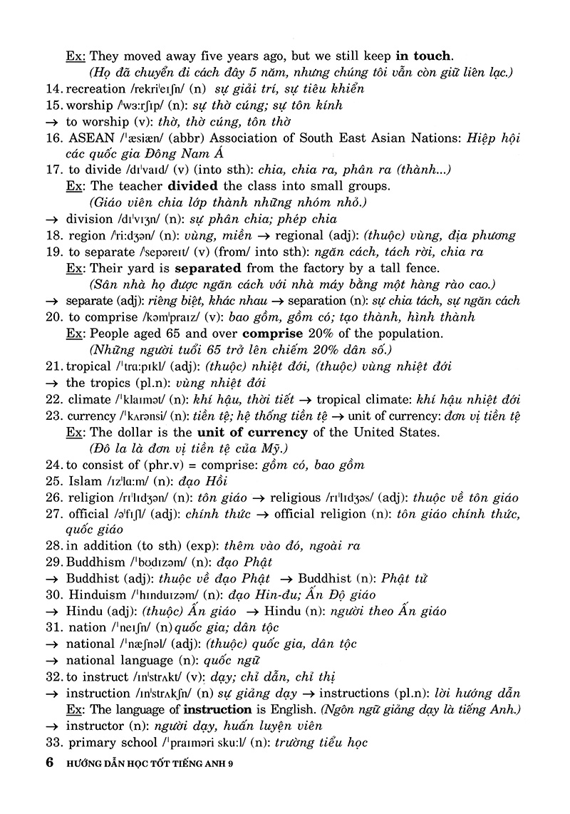 hướng dẫn học tốt tiếng anh 9 - Ảnh 6