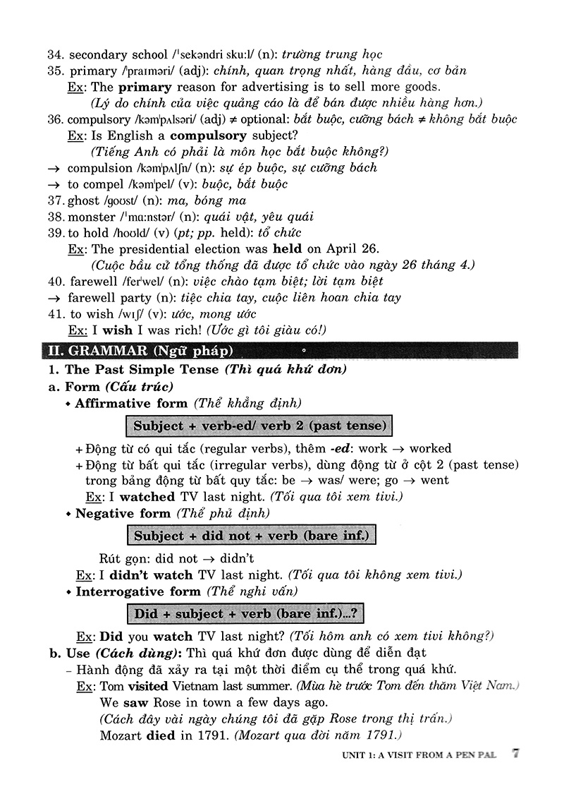 hướng dẫn học tốt tiếng anh 9 - Ảnh 7