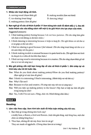 hướng dẫn học tốt tiếng anh lớp 7 - theo chương trình mới của bộ gd và đào tạo (tái bản 2018) - Ảnh 15