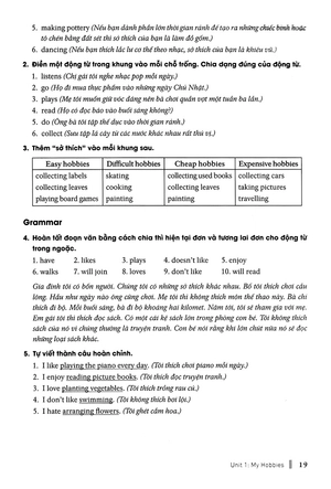 hướng dẫn học tốt tiếng anh lớp 7 - theo chương trình mới của bộ gd và đào tạo (tái bản 2018) - Ảnh 19