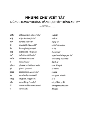 hướng dẫn học tốt tiếng anh lớp 7 - theo chương trình mới của bộ gd và đào tạo (tái bản 2018) - Ảnh 4