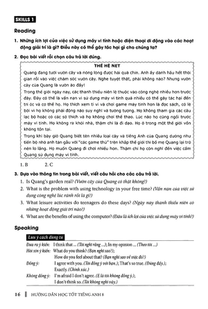 hướng dẫn học tốt tiếng anh lớp 8 - theo chương trình mới của bộ gd và đào tạo (tái bản 2018) - Ảnh 15