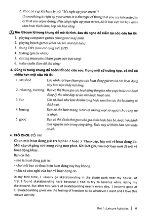 hướng dẫn học tốt tiếng anh lớp 8 - theo chương trình mới của bộ gd và đào tạo (tái bản 2018) - Ảnh 8
