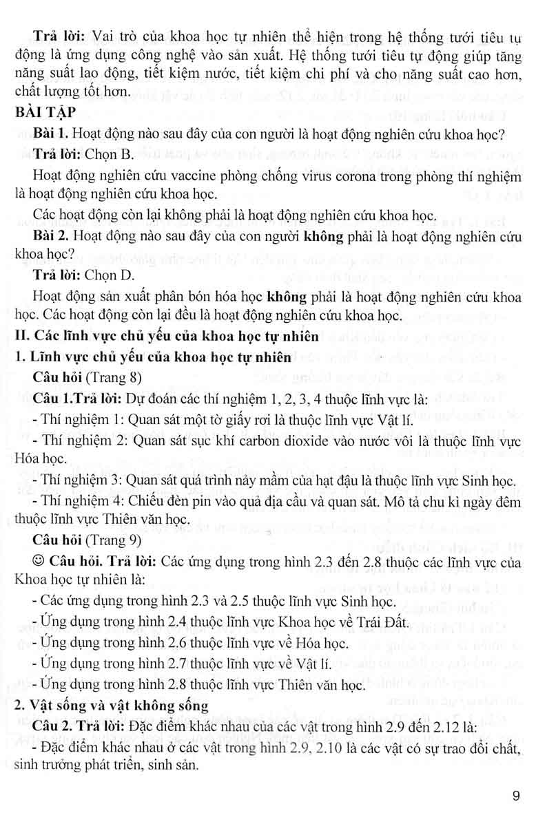hướng dẫn học tốt vật lí 6 (theo chương trình giáo dục phổ thông mới - định hướng phát triển năng lực) - Ảnh 10