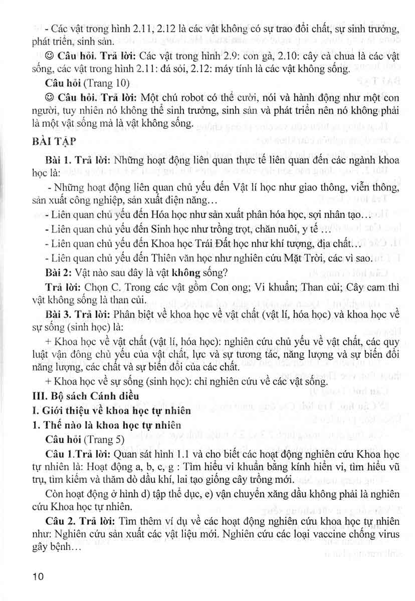hướng dẫn học tốt vật lí 6 (theo chương trình giáo dục phổ thông mới - định hướng phát triển năng lực) - Ảnh 11