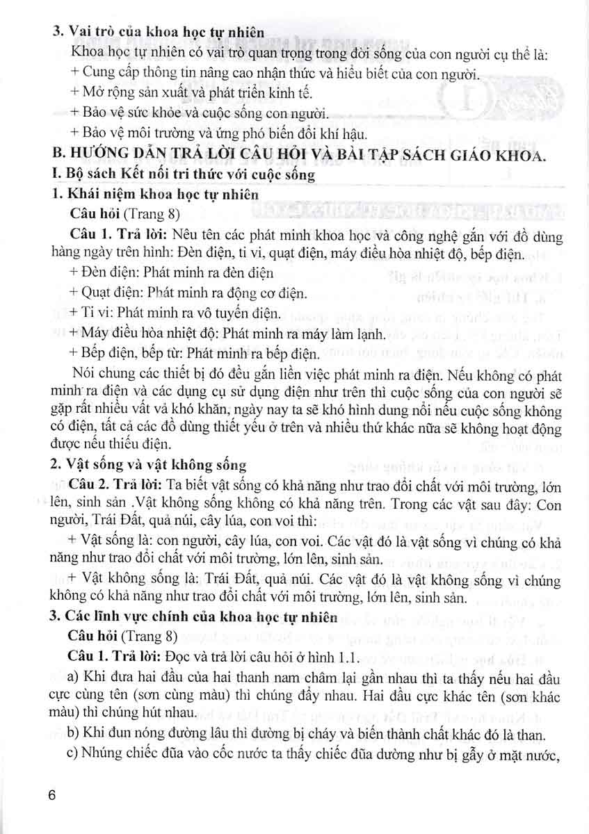 hướng dẫn học tốt vật lí 6 (theo chương trình giáo dục phổ thông mới - định hướng phát triển năng lực) - Ảnh 7