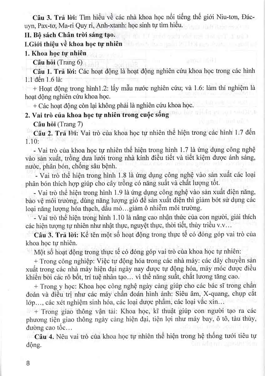 hướng dẫn học tốt vật lí 6 (theo chương trình giáo dục phổ thông mới - định hướng phát triển năng lực) - Ảnh 9