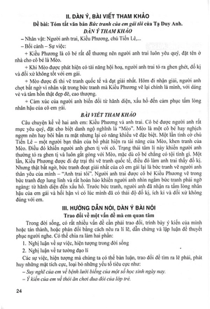 hướng dẫn học và làm bài ngữ văn 7 - tập 1 (bám sát sgk kết nối tri thức với cuộc sống) (tái bản) - Ảnh 8