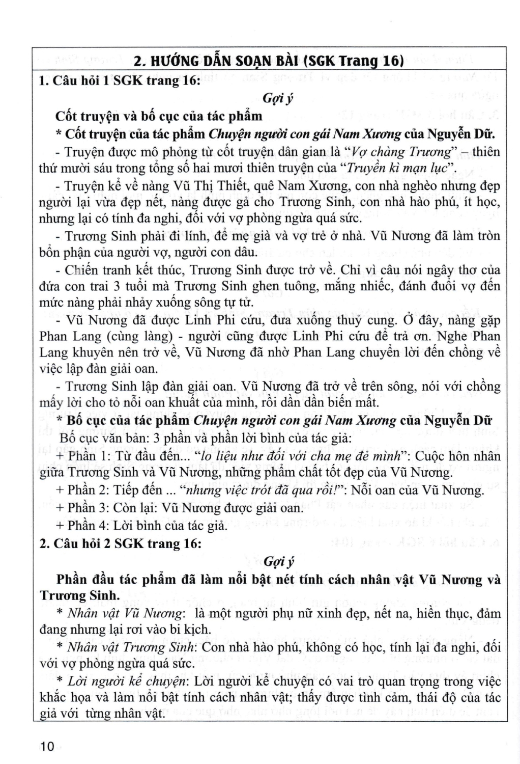 Hướng Dẫn Học Và Làm Bài Ngữ Văn 9 - Tập 1 - Ảnh 11