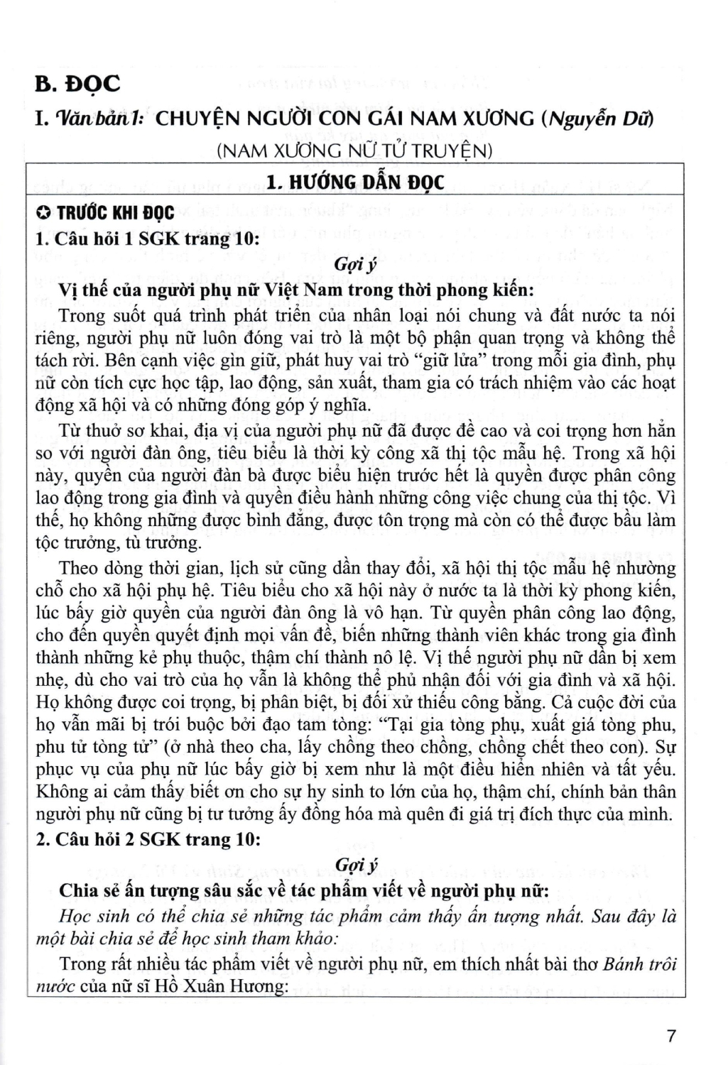 Hướng Dẫn Học Và Làm Bài Ngữ Văn 9 - Tập 1 - Ảnh 8