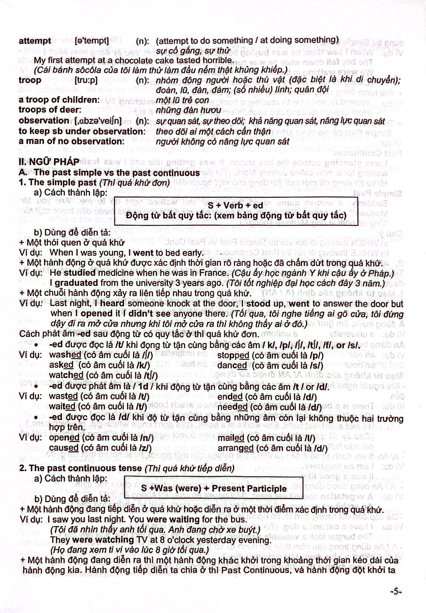 hướng dẫn học và làm bài - tiếng anh 12 (tập 1 + tập 2) - Ảnh 5