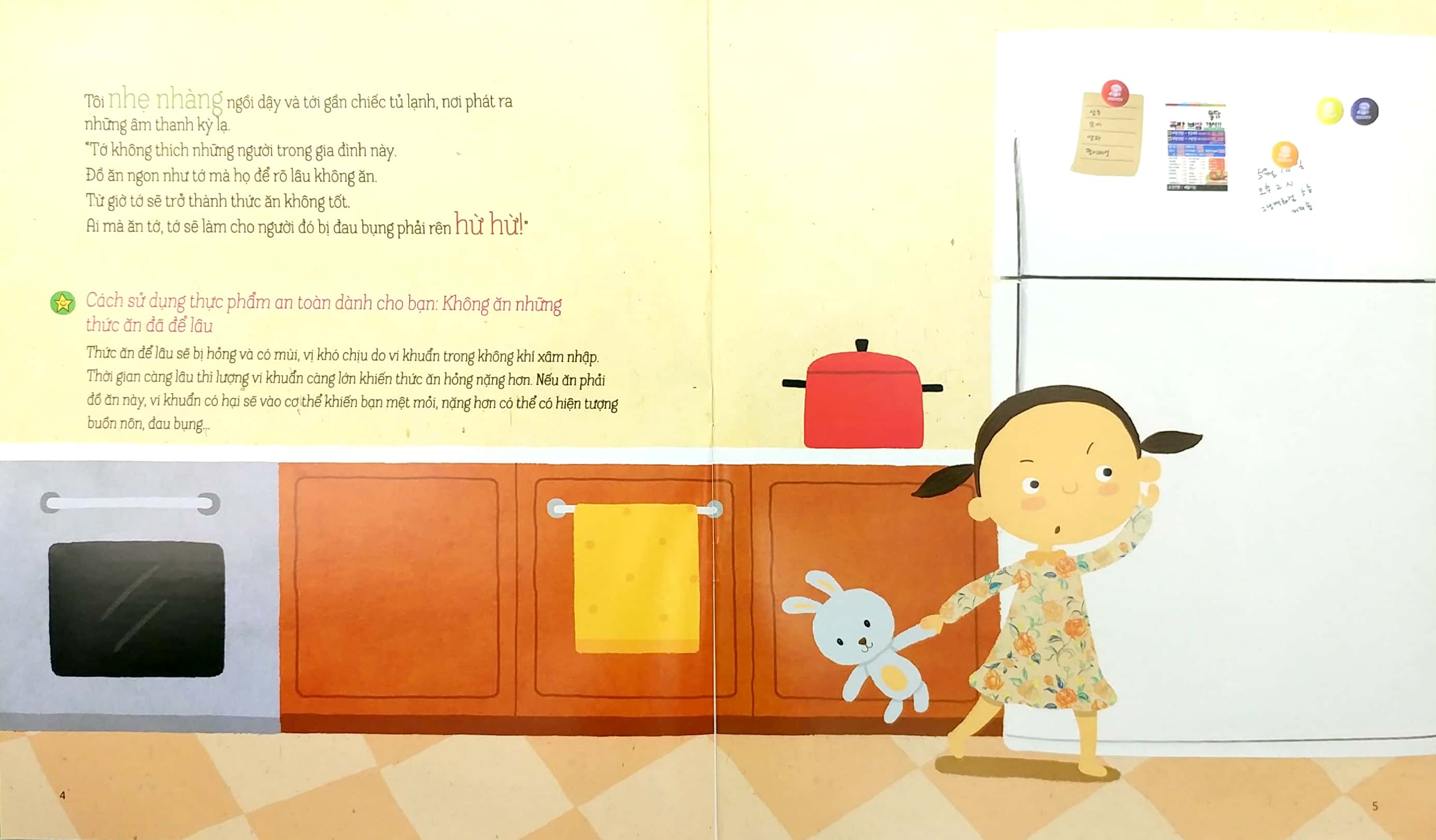 hướng dẫn kĩ năng an toàn cho trẻ em - an toàn thực phẩm: thực phẩm không lành mạnh, ẩn nấp trong tủ lạnh - Ảnh 3