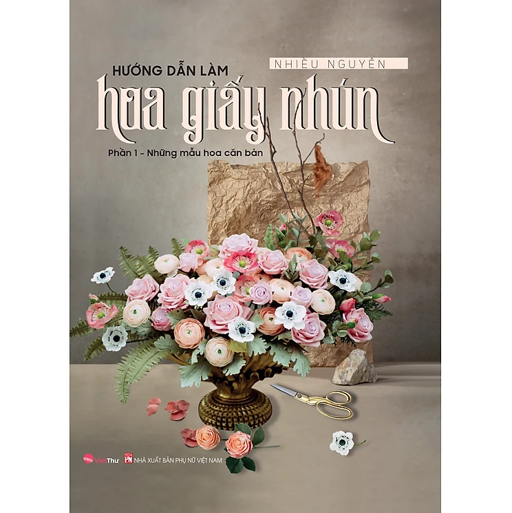 hướng dẫn làm hoa giấy nhún - phần 1: những mẫu hoa căn bản - Ảnh 2