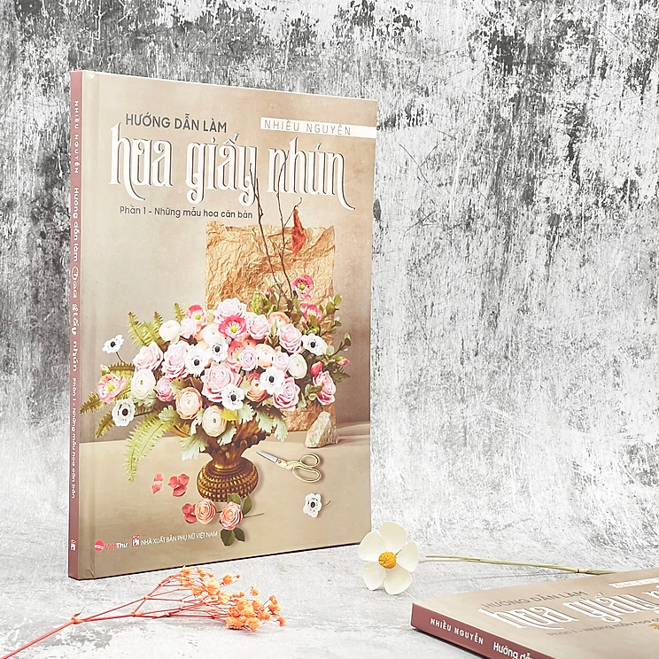 hướng dẫn làm hoa giấy nhún - phần 1: những mẫu hoa căn bản - Ảnh 3