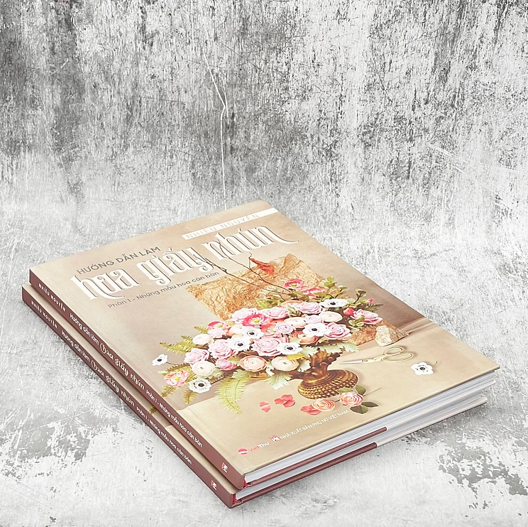 hướng dẫn làm hoa giấy nhún - phần 1: những mẫu hoa căn bản - Ảnh 4