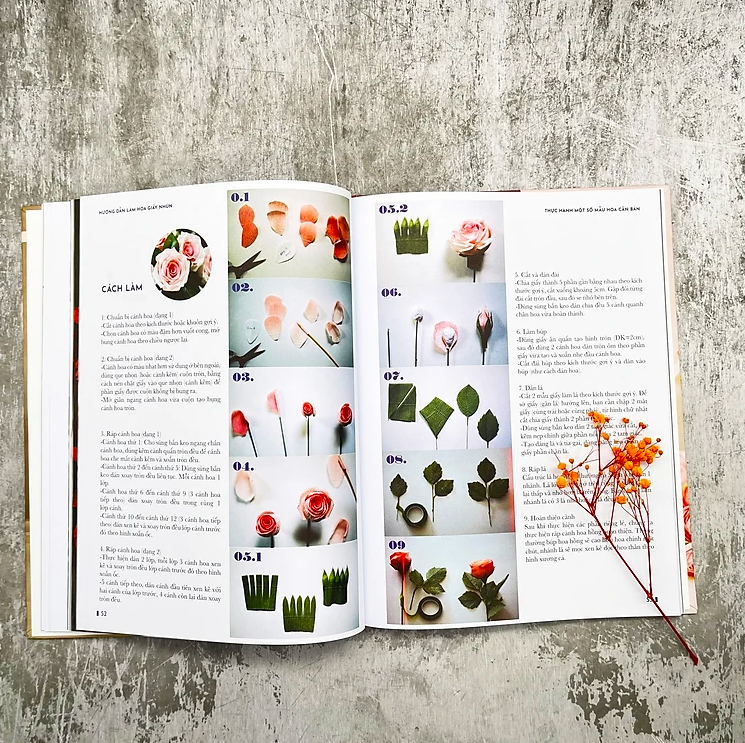 hướng dẫn làm hoa giấy nhún - phần 1: những mẫu hoa căn bản - Ảnh 6