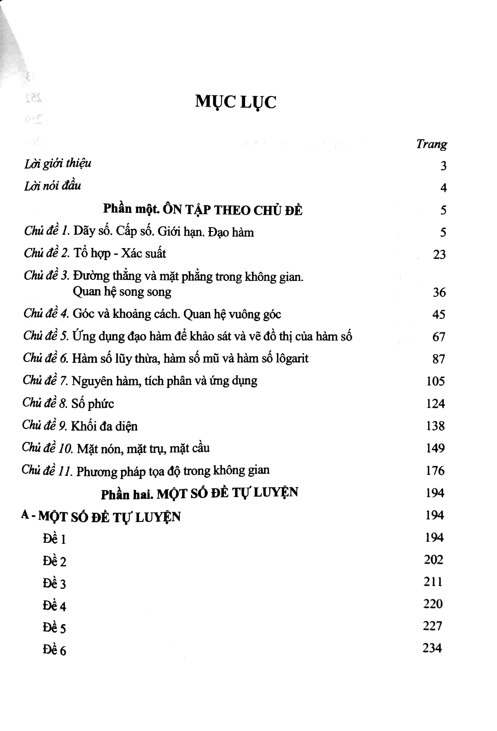 hướng dẫn ôn tập kì thi thpt quốc gia năm học 2019 - 2020 môn toán - Ảnh 4