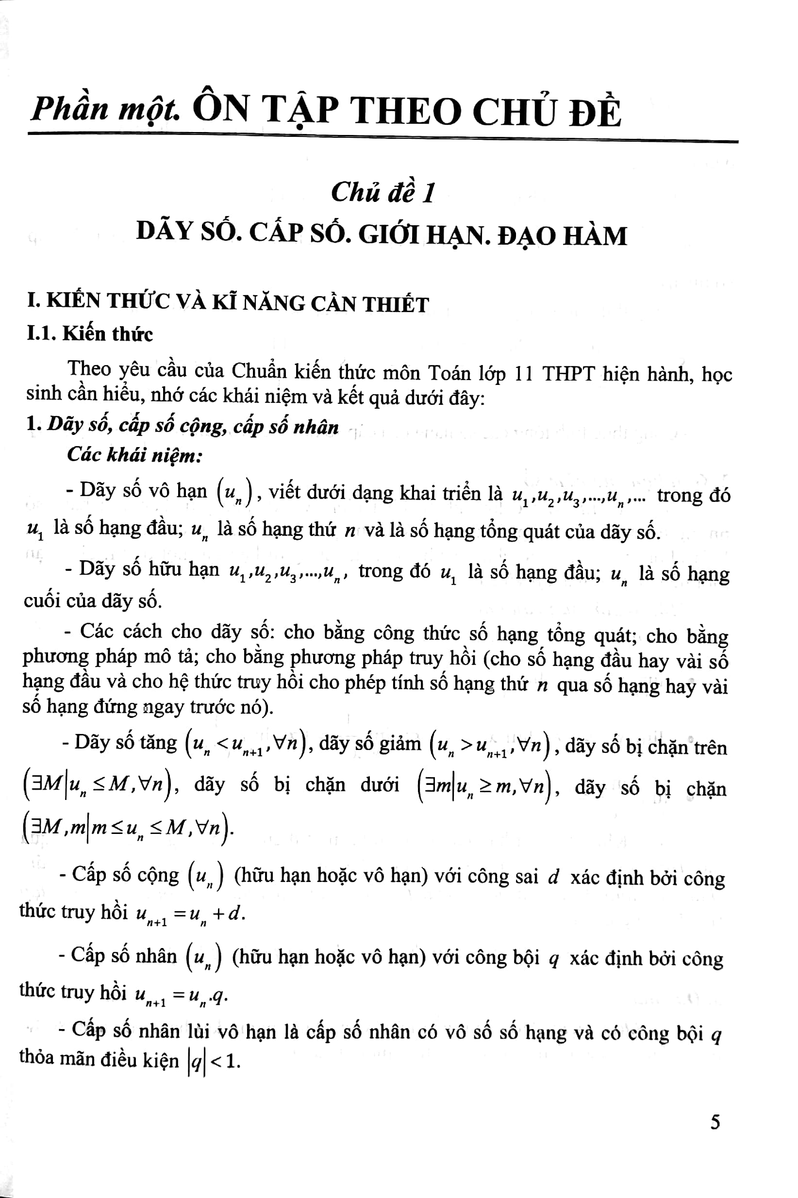 hướng dẫn ôn tập kì thi thpt quốc gia năm học 2019 - 2020 môn toán - Ảnh 5