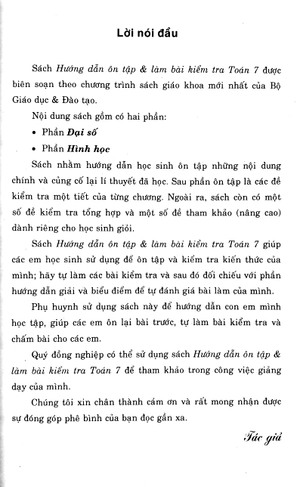 hướng dẫn ôn tập & làm bài kiểm tra toán 7 - Ảnh 4