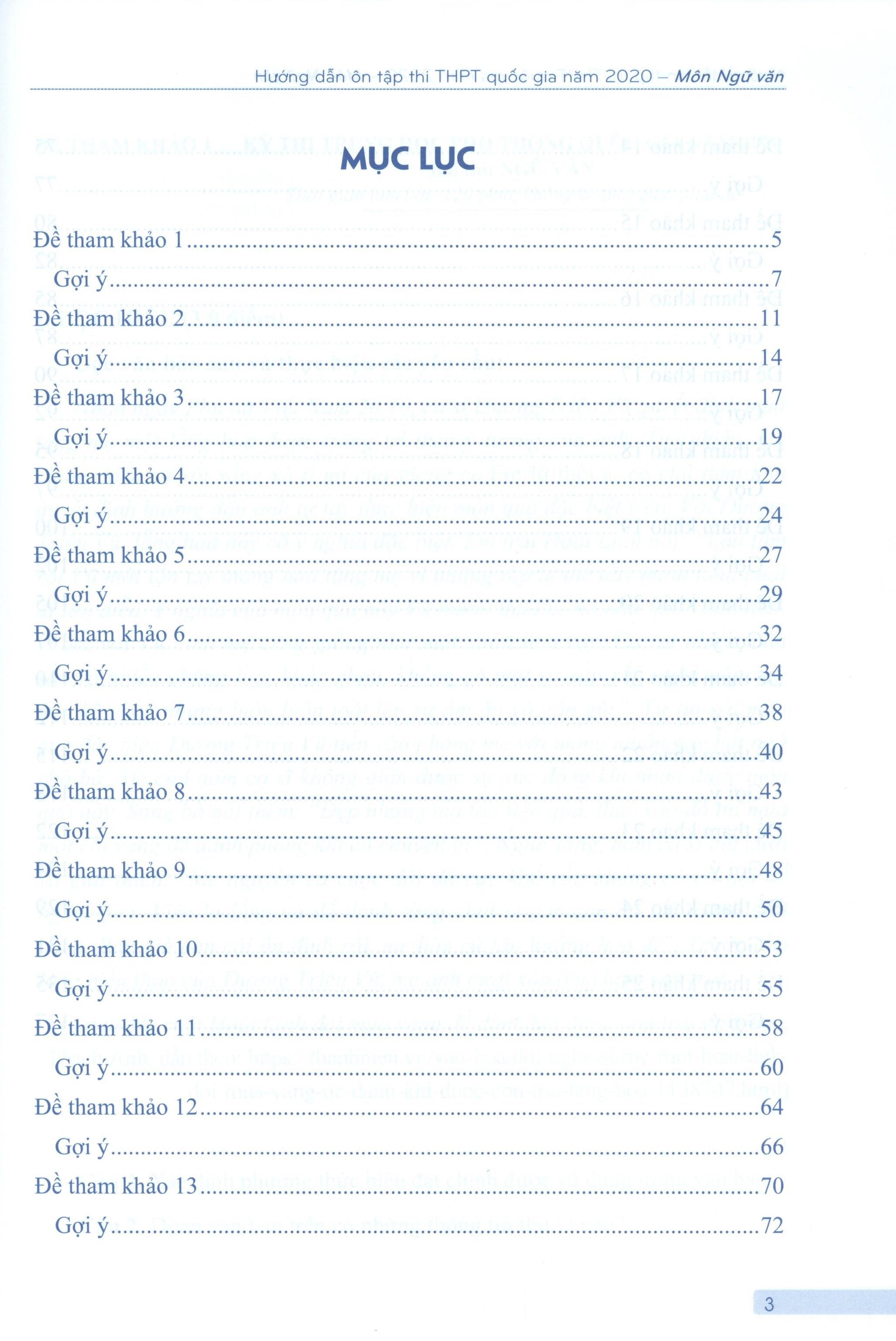 hướng dẫn ôn tập thi thpt quốc gia năm 2020 môn ngữ văn - Ảnh 3
